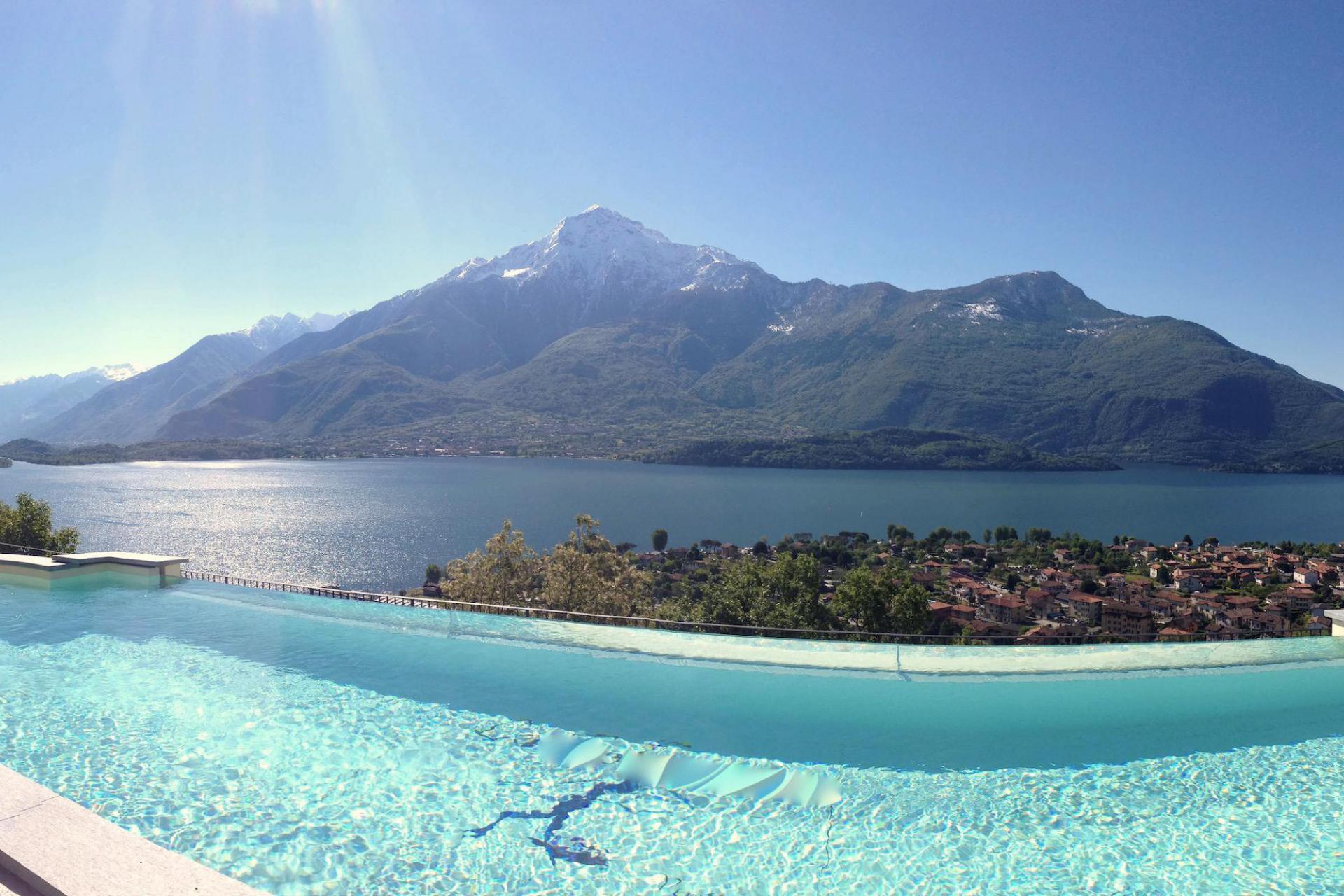 1. Kleine Residenz mit Blick auf den See und die Berge