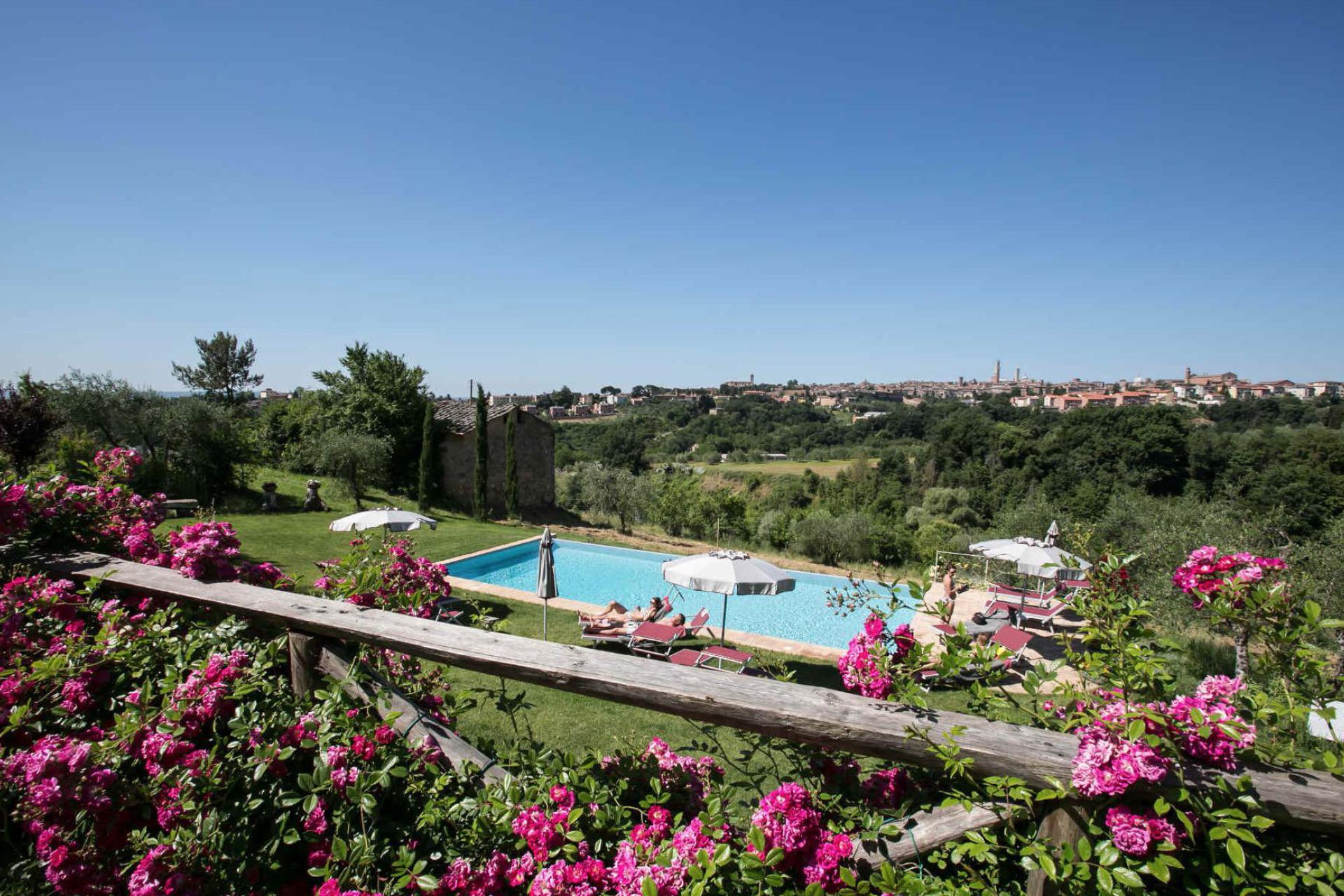 Cozy agriturismo with panoramic pool