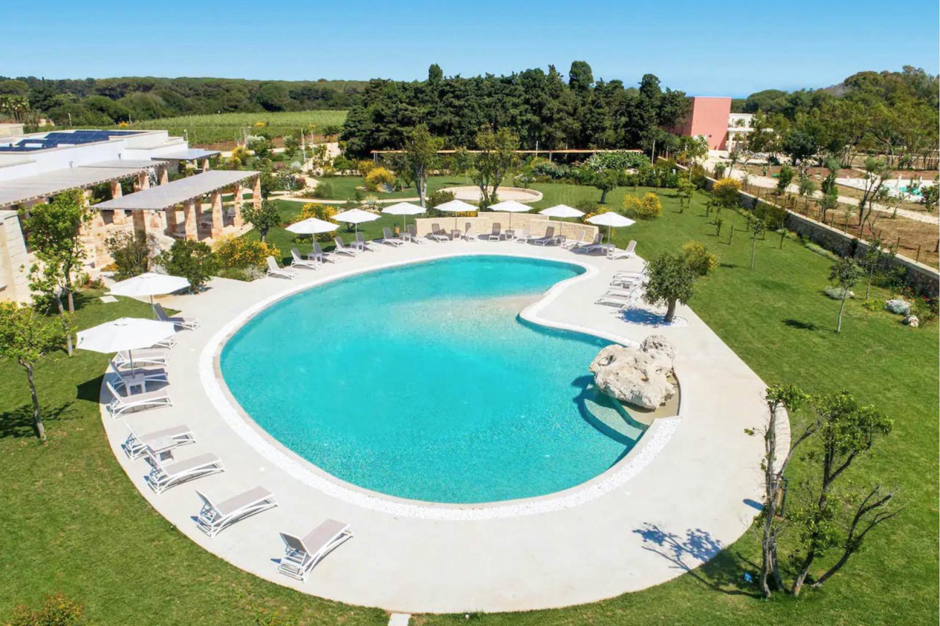 Agriturismo with beautiful large round pool