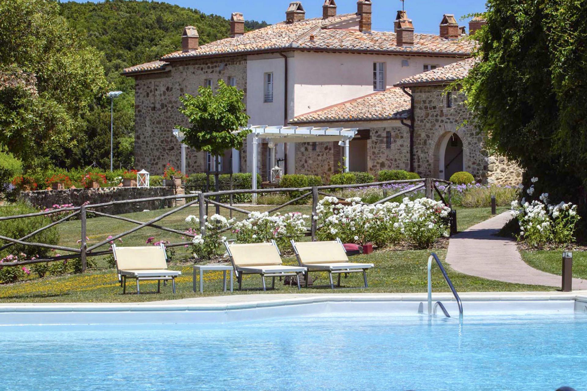 Luxury rooms in a beautiful B&B near Montalcino
